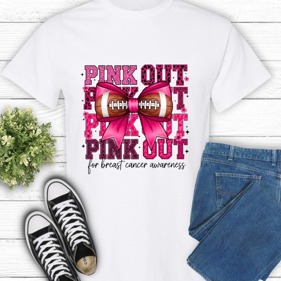 Pink Breast Cancer Awareness Tee - Picture 2 of 3